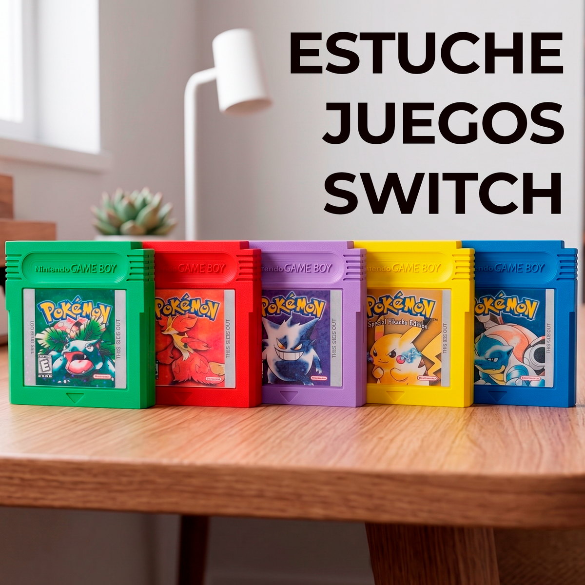 Estuche GB para juegos de nintendo switch customizable